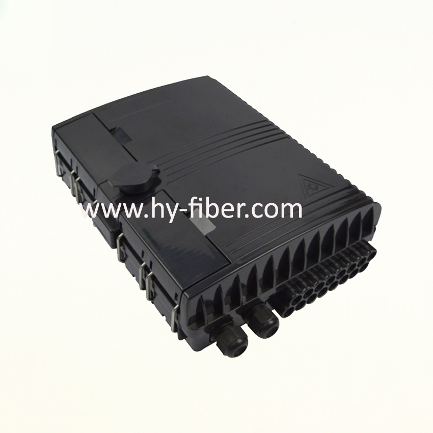 HY-20-T16D FTTH Terminal Box for 1x16 PLC Cassette or 2 pcs of 1X8 PLC Cassette